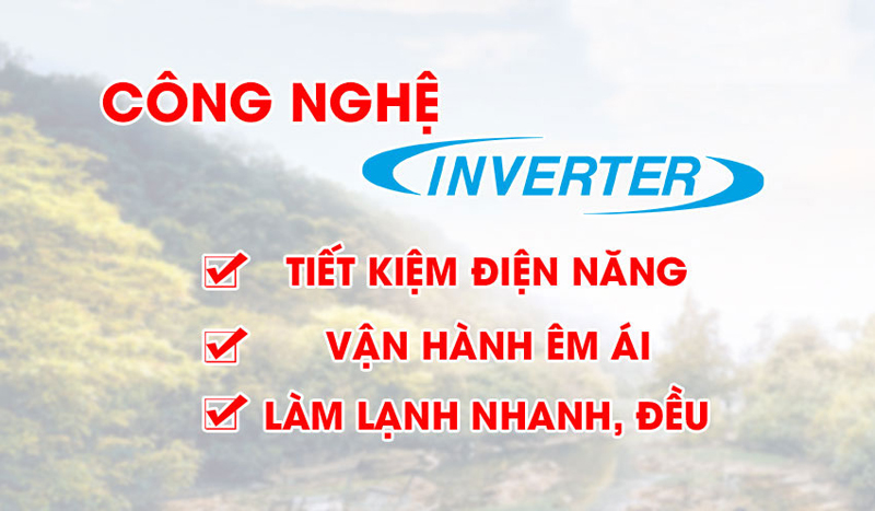 Máy được trang bị nhiều tính năng thông minh đi kèm