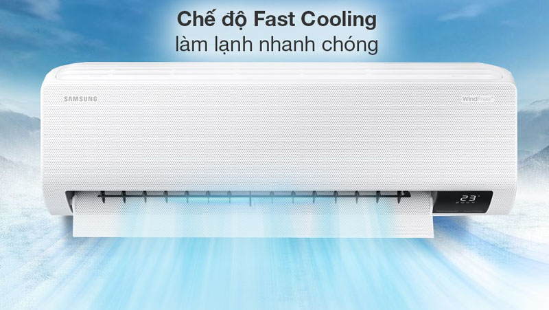 Chế độ Fast Cooling làm lạnh nhanh hơn 43%