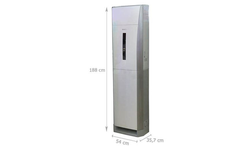 Chiều cao của máy lạnh tủ đứng Panasonic CU/CS-E28NFQ