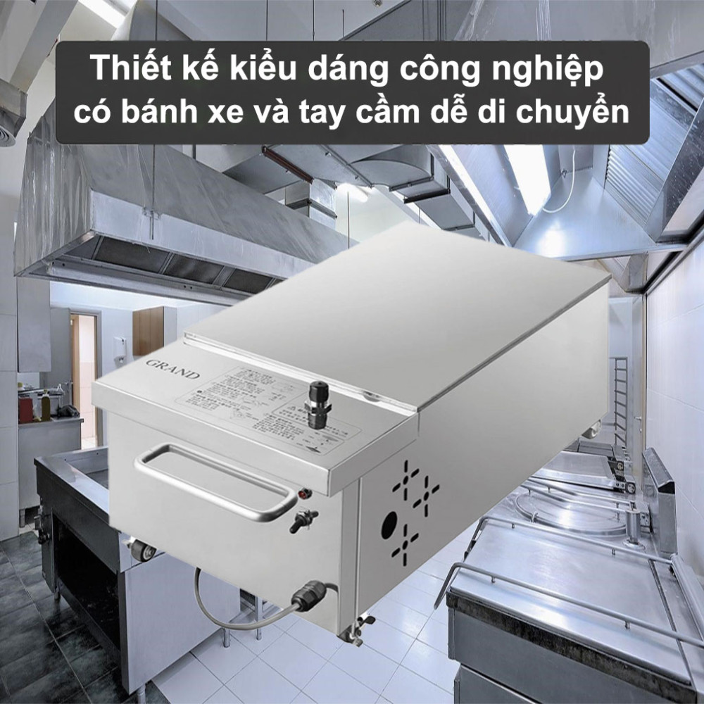 Máy lọc dầu công nghiệp Grand Woosung GWS-OR300N 22 Lít được thiết kế hiện đại