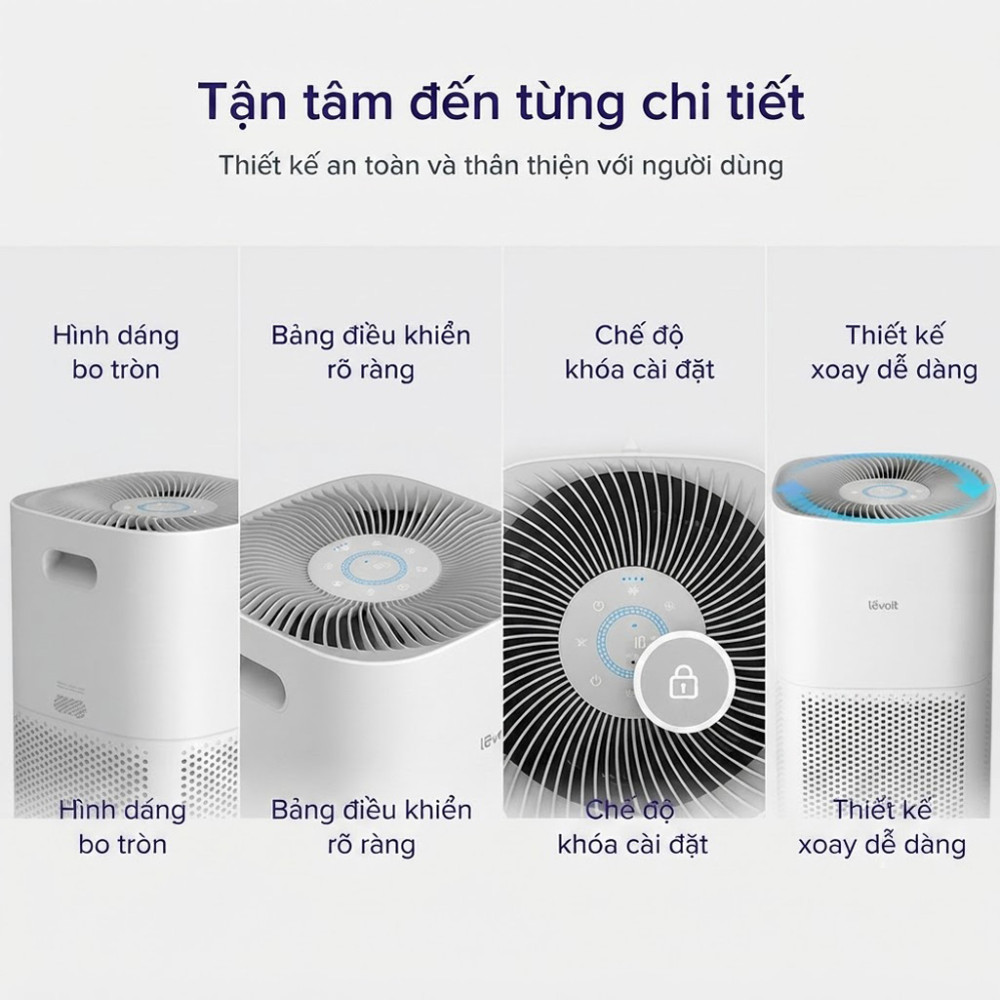 Máy lọc không khí Levoit Core 600S - Hàng chính hãng