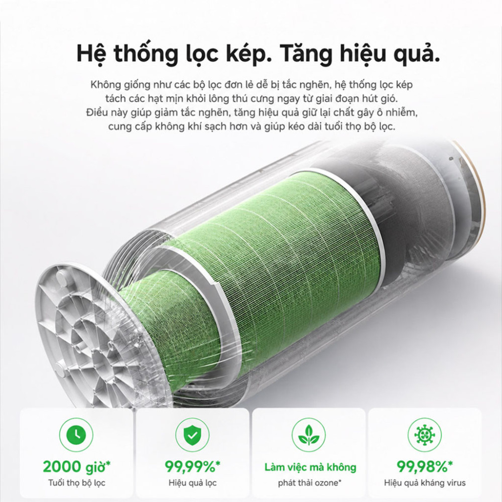 Máy lọc không khí Mova Puris P10 Air Purifier - Hàng chính hãng