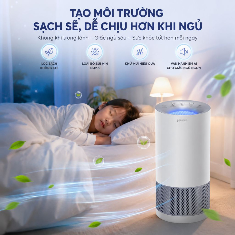 Máy lọc không khí Paveden PAP-36HEPA - Hàng chính hãng