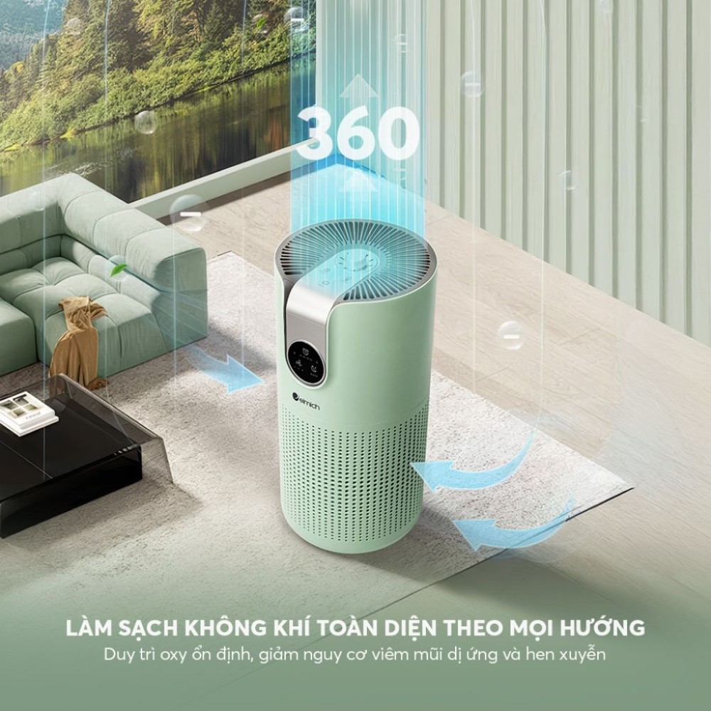 Máy lọc không khí Elmich APE9323 - Hàng chính hãng