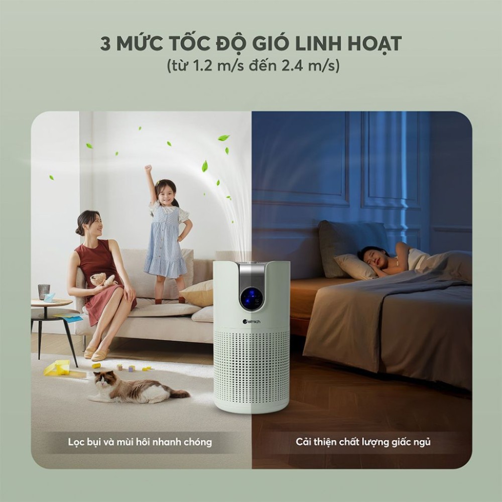 Máy lọc không khí Elmich APE9323 - Hàng chính hãng