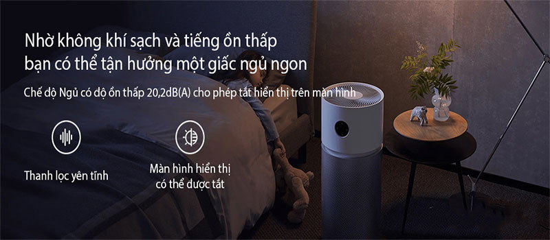 Độ ồn của Máy lọc không khí khử trùng Xiaomi Smart Air Purifier Elite BHR6359EU