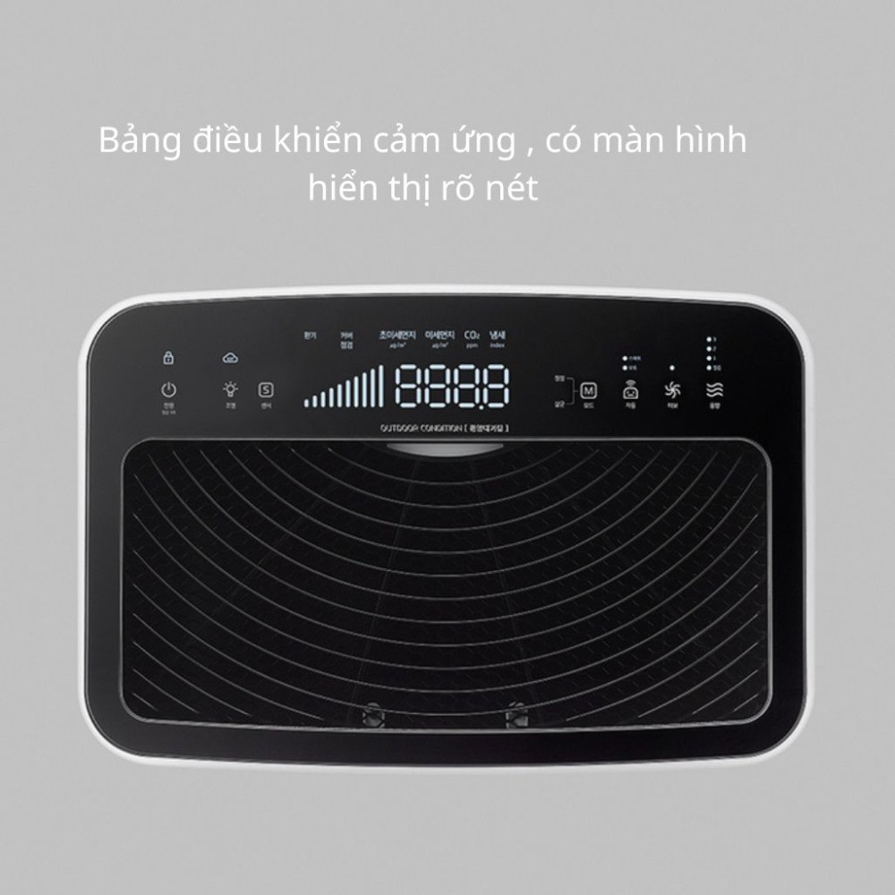 Máy lọc không khí và diệt khuẩn UV Power Dual Care Cesco VS-411P - Hàng chính hãng