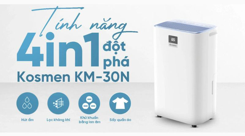 Thiết kế thông minh, có nhiều chức năng