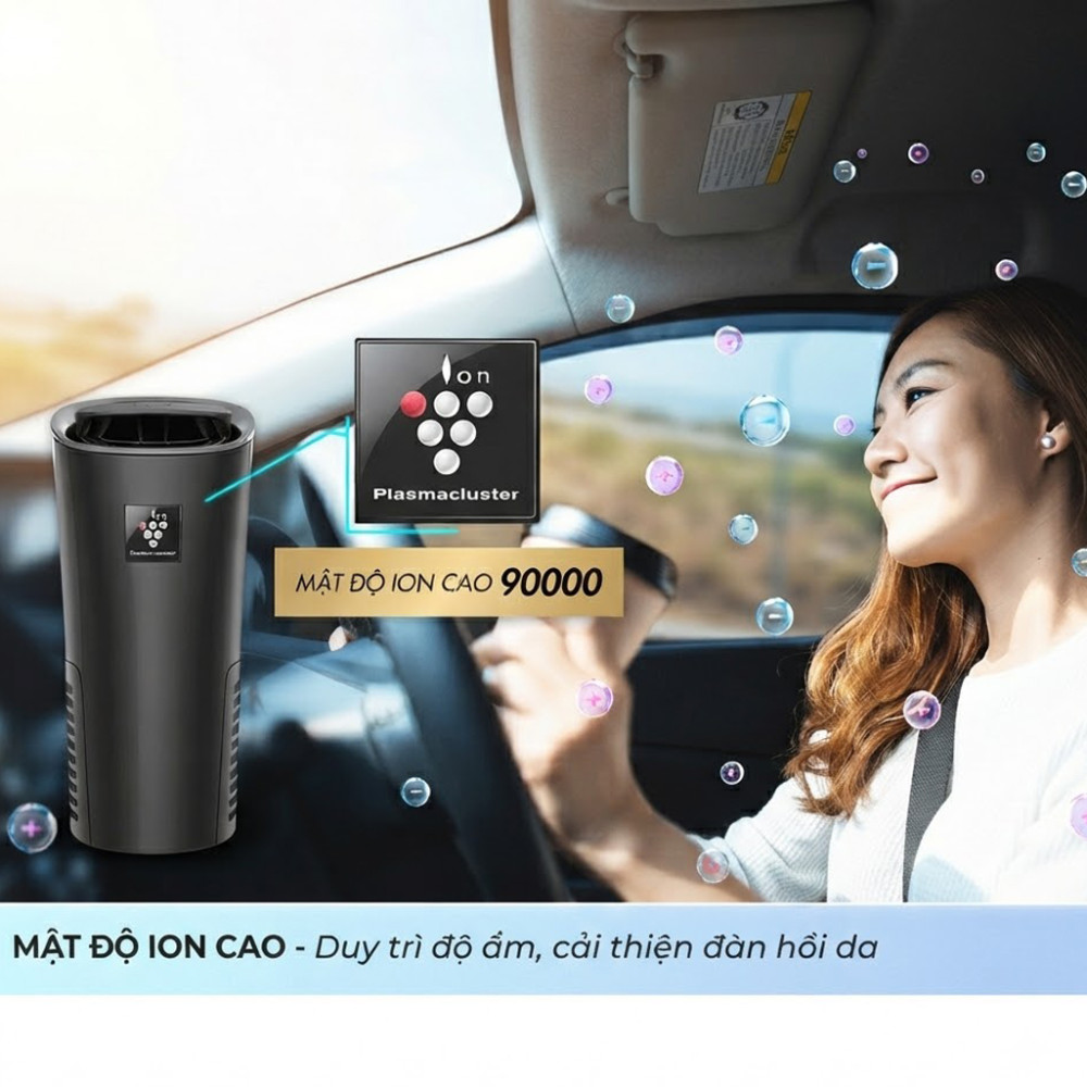  Máy lọc không khí khử mùi ô tô Sharp IG-NX2E-A/B/W - Hàng chính hãng