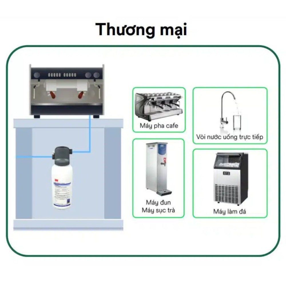 Máy lọc nước 3M Nano Aqua-Pure ICE140S-WOI - Hàng chính hãng