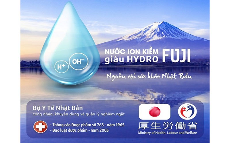 Máy lọc nước ion kiềm Fuji Smart K8 Slim - Hàng chính hãng
