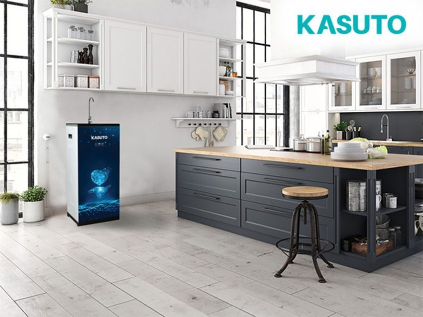 Thiết kế hiện đại và sang trọng của máy lọc nước Kasuto KSW-13006H