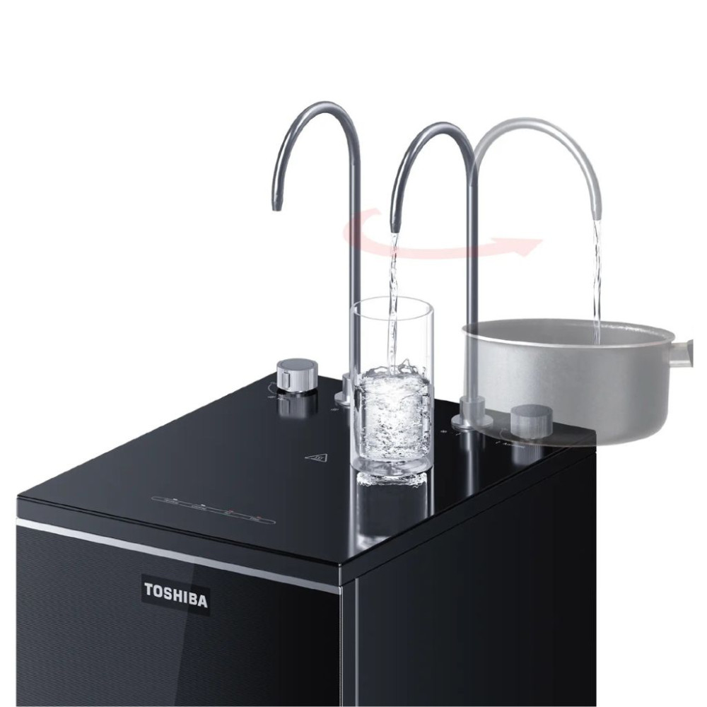 Máy lọc nước RO nóng nguội lạnh Hydrogen Toshiba TWP-WA2SVN(K) - Hàng chính hãng