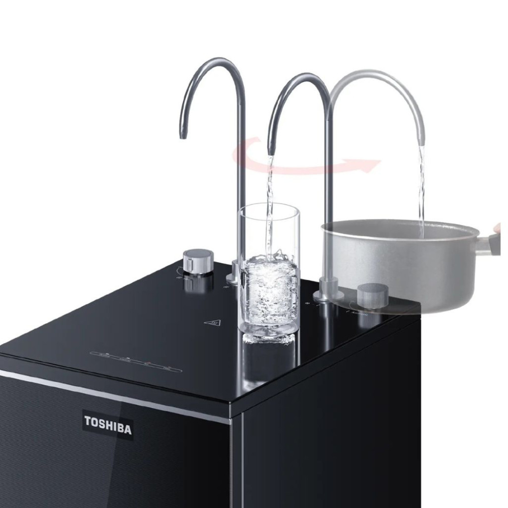 Máy lọc nước RO nóng nguội lạnh Hydrogen Toshiba TWP-WA3SVN(K) - Hàng chính hãng