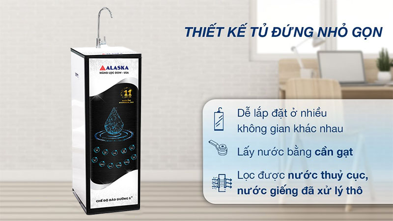 Thiết kế của Máy lọc nước RO Alaska A11RO