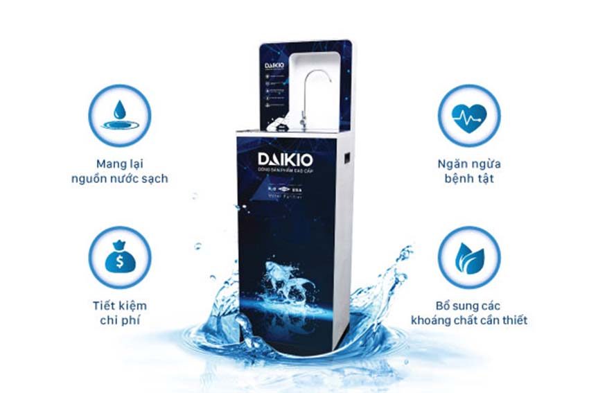 Chức năng của máy lọc nước RO Daikio DKW-00011A 