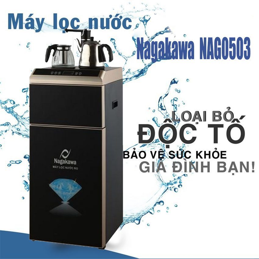 Chức năng loại bỏ độc tố của máy lọc nước RO Nagakawa NAG0503