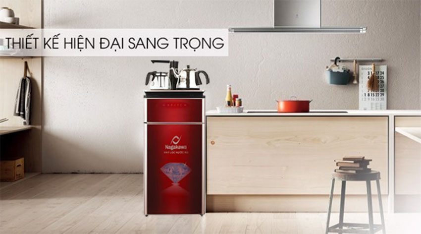 Máy lọc nước RO Nagakawa NAG0504 với thiết kế sang trọng