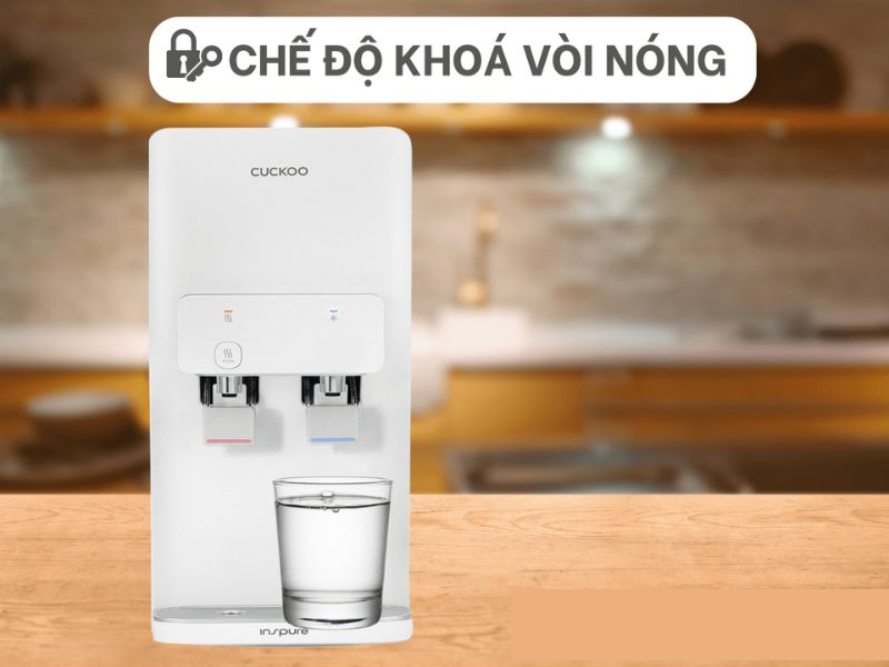 Khóa vòi nóng an toàn cho trẻ em