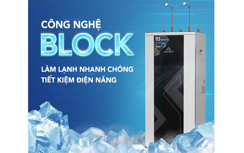 Công nghệ làm lạnh của Máy lọc nước RO nóng nguội lạnh Hòa Phát HPN638