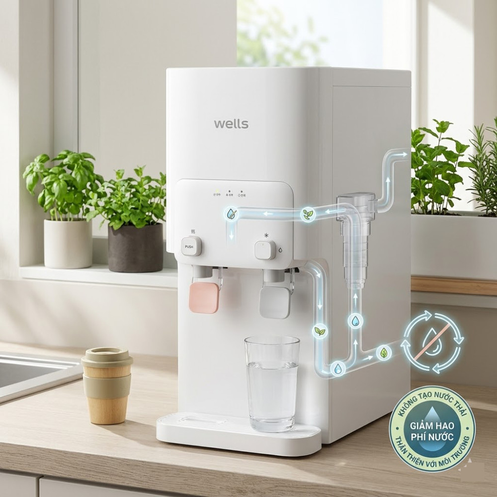 Máy lọc nước Wells Mineral - Hàng chính hãng