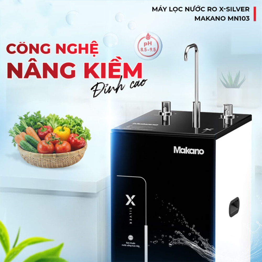 Máy lọc nước X-SILVER Makano MN103 - Hàng chính hãng
