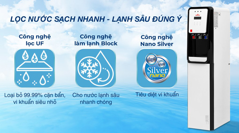 Công nghệ làm lạnh Block, làm lạnh nhanh và sâu