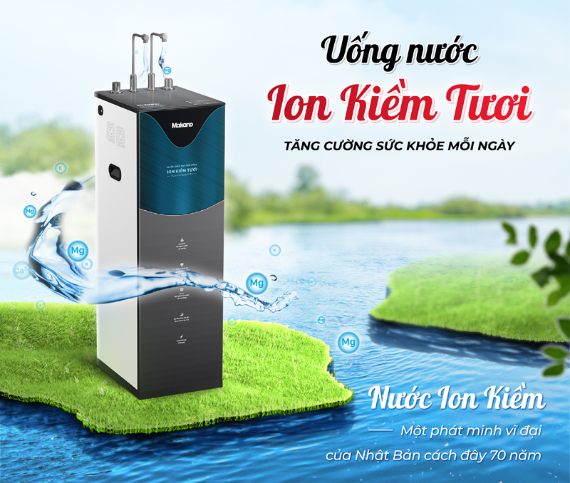 Thiết kế dạng tủ đứng sang trọng, bền bỉ