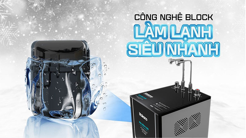 Công nghệ làm lạnh của Máy lọc nước ion kiềm tươi nóng lạnh nguội Makano MN369