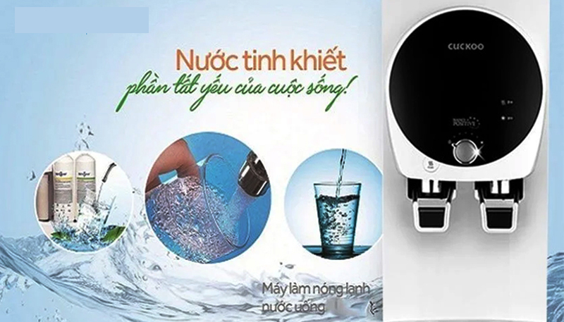 Có 3 chế độ nước Nóng – Lạnh – Thường