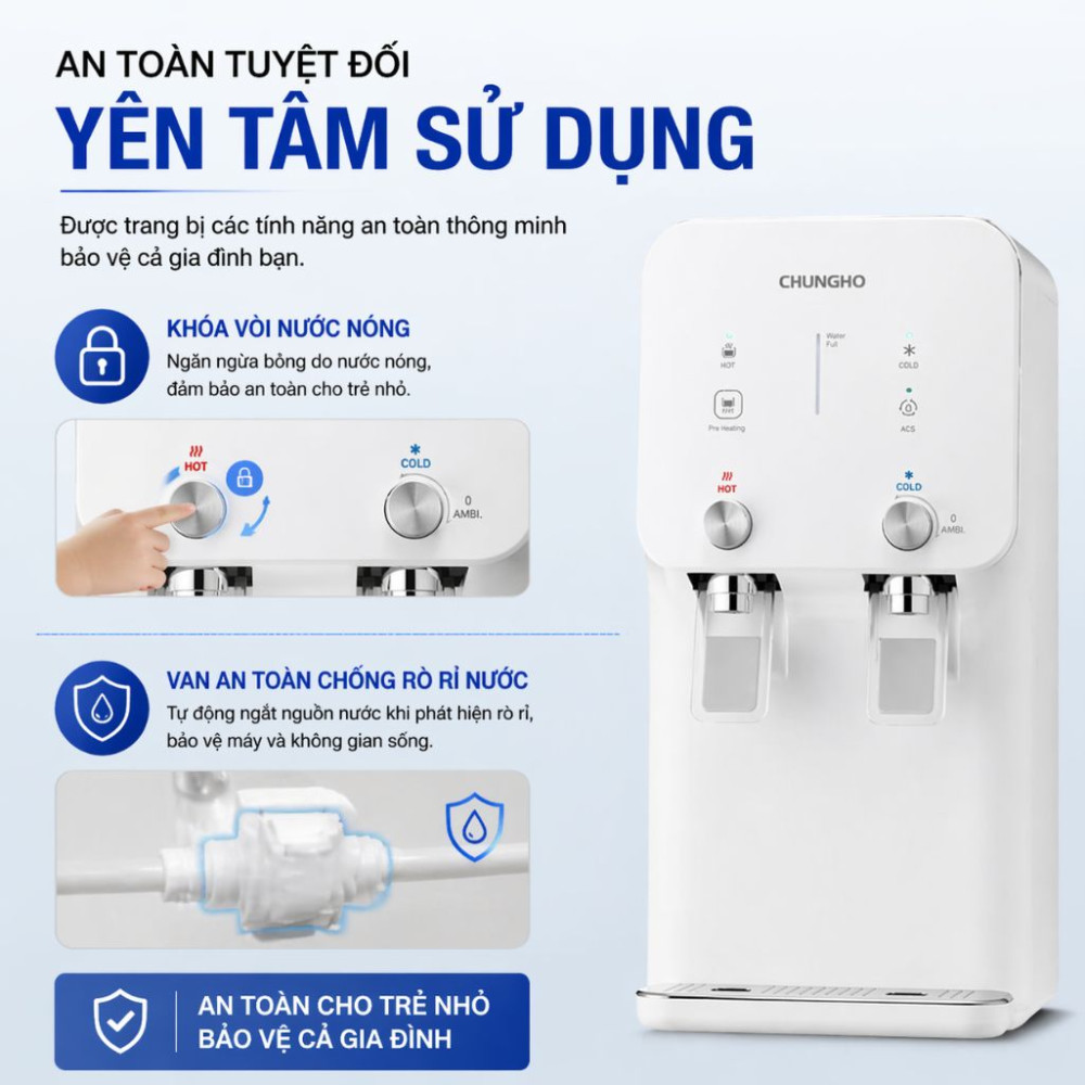 Máy lọc nước ChungHo Compact 450 ( GWP-40C9500N) - Hàng chính hãng