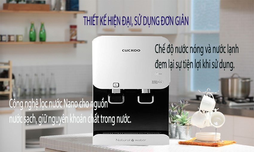 Chức năng của máy lọc nước nóng lạnh Cuckoo CP-FN601HW