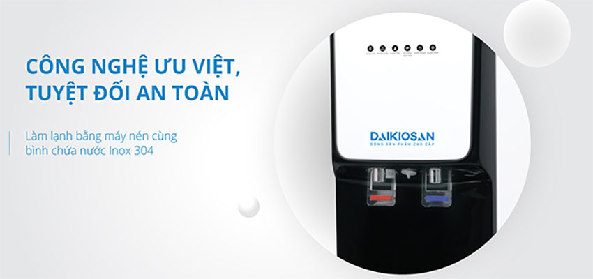 Công nghệ của Máy lọc nước nóng lạnh Daikiosan DSW-40506C