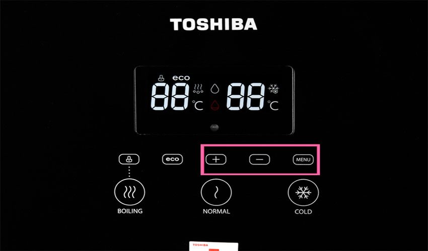 Chế độ khóa an toàn của Cây nước nóng lạnh Toshiba RWF-W1830BV(K)