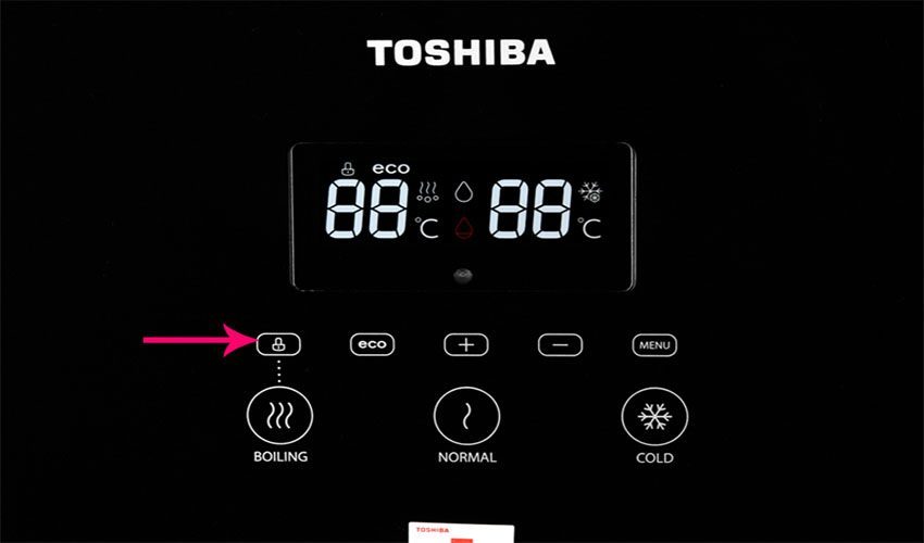 Chế độ ECO của Cây nước nóng lạnh Toshiba RWF-W1830BV(K)