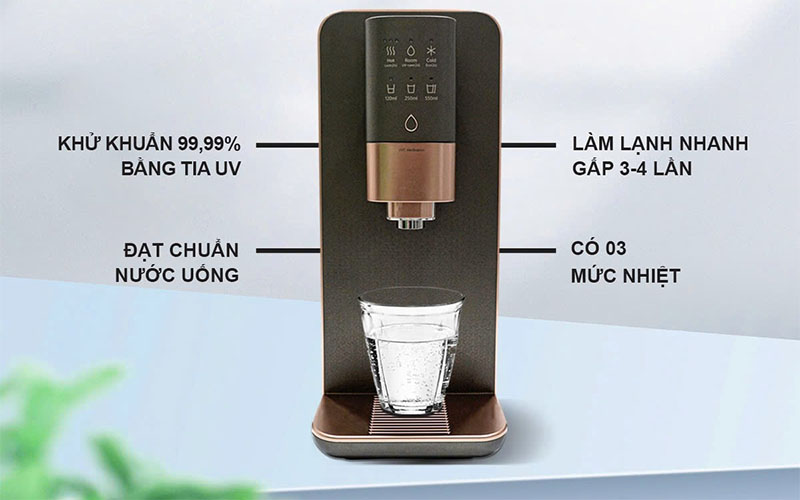 Máy lọc nước nóng lạnh Wells TRUE TANKLESS UV+