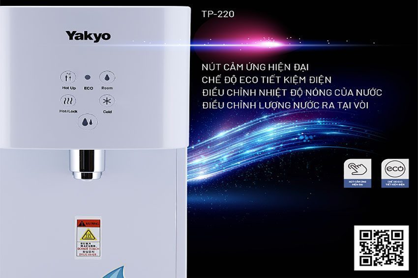 Máy lọc nước nóng lạnh Yakyo TP-220AK - Hàng chính hãng