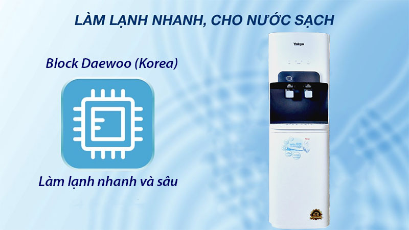 Công nghệ làm lạnh của Máy lọc nước nóng lạnh Yakyo TP-668-Nano