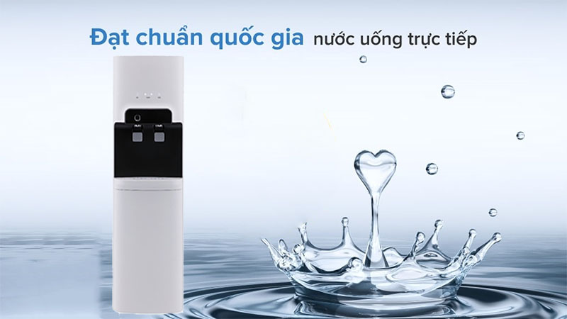 Nước uống đạt chuẩn của Máy lọc nước nóng lạnh Yakyo TP-668-RO