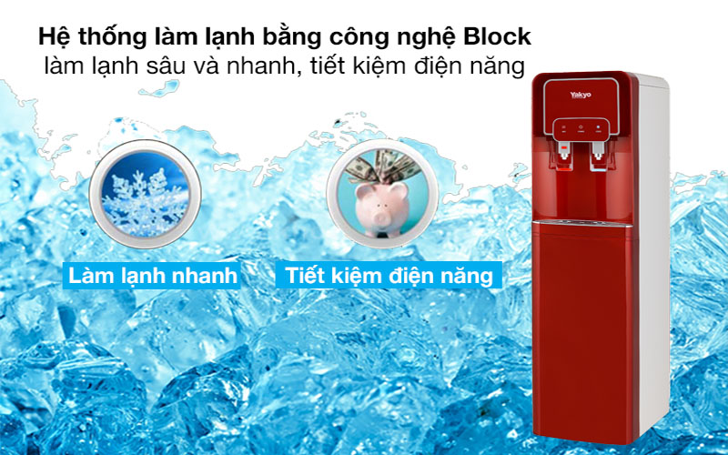 Công nghệ làm lạnh của Máy lọc nước nóng lạnh Yakyo TP-821Y Nano