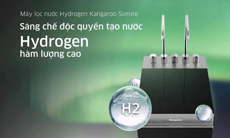 Nước Hydrogen tươi bổ sung vi khoáng tự nhiên và chất điện giải có lợi