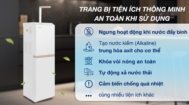 Máy được trang bị nhiều tính năng an toàn khác đi kèm.