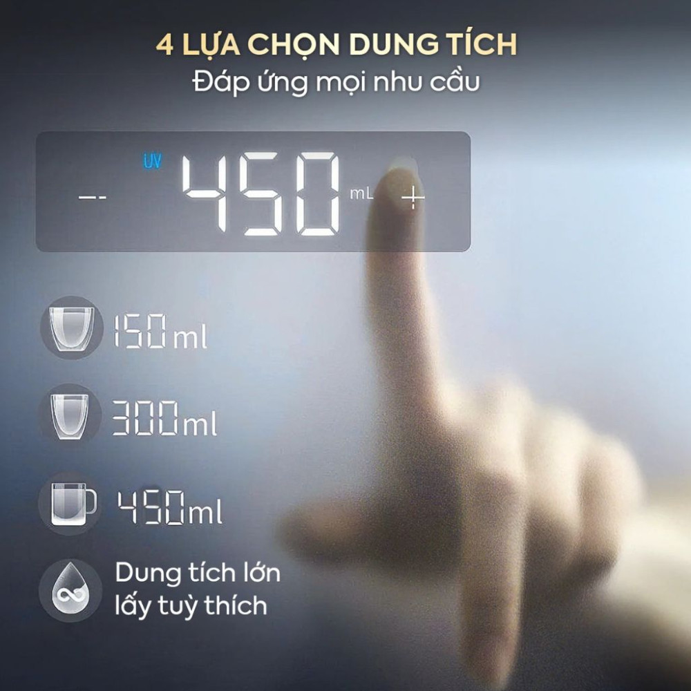 Máy lọc nước nóng lạnh treo tường Truliva W6412-Eco - Hàng chính hãng