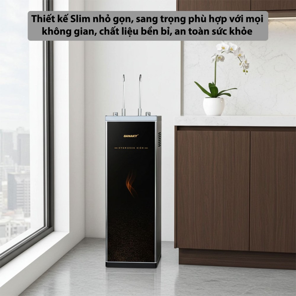 Máy lọc nước nóng nguội kiềm Sanaky SNK-S2HK002 - Hàng chính hãng