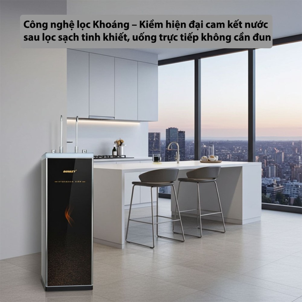 Máy lọc nước nóng nguội kiềm Sanaky SNK-S2HK002 - Hàng chính hãng