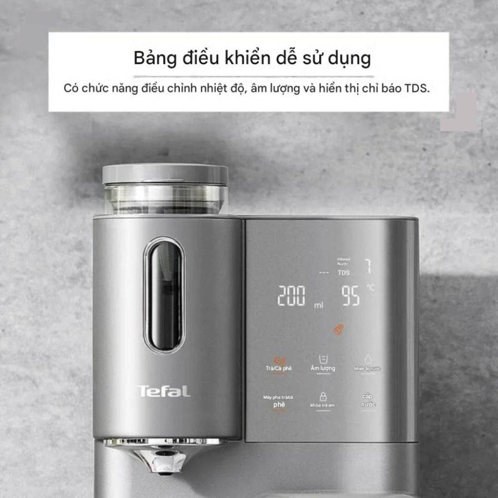 Máy lọc nước pha trà và cà phê Tefal BR653B - Hàng chính hãng