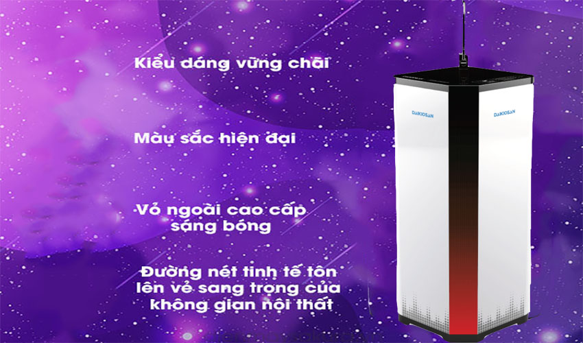 Thiết kế của Máy lọc nước phong thủy Daikiosan DSW-43109I