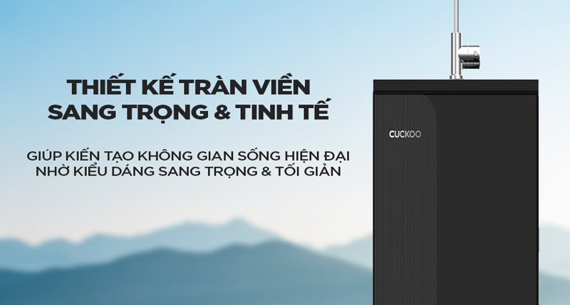 Thiết kế kiểu dáng tủ đứng hiện đại, sang trọng