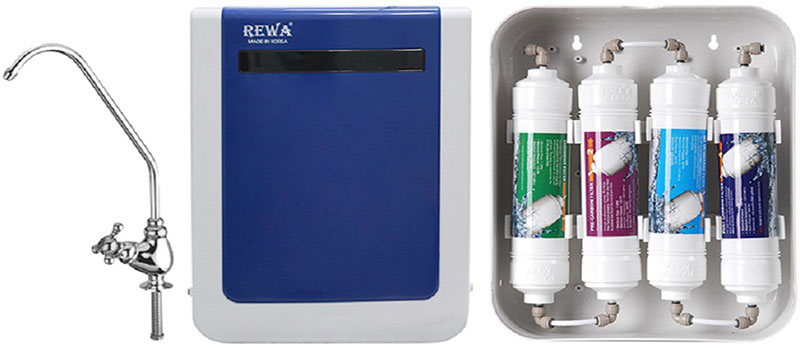 Máy lọc nước treo tường Rewa RW-NA-401N