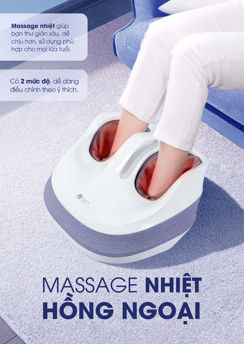 Máy massage chân Buheung MK-417 - Hàng chính hãng